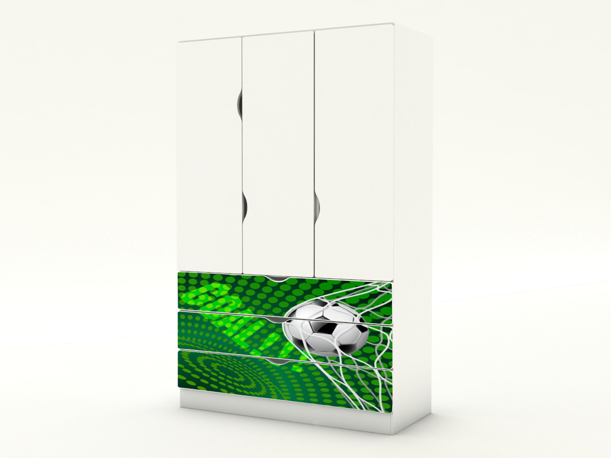 Becks skriňa 120 Futbal zelený